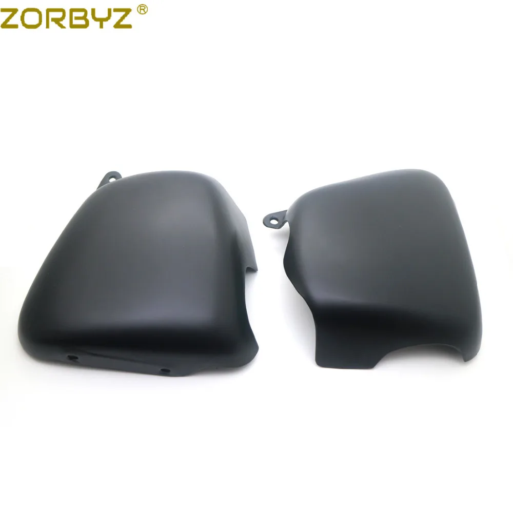 Черная матовая обтекатель аккумулятора ZORBYZ для мотоцикла Triumph Bonnevil T100 Scrambler 2001