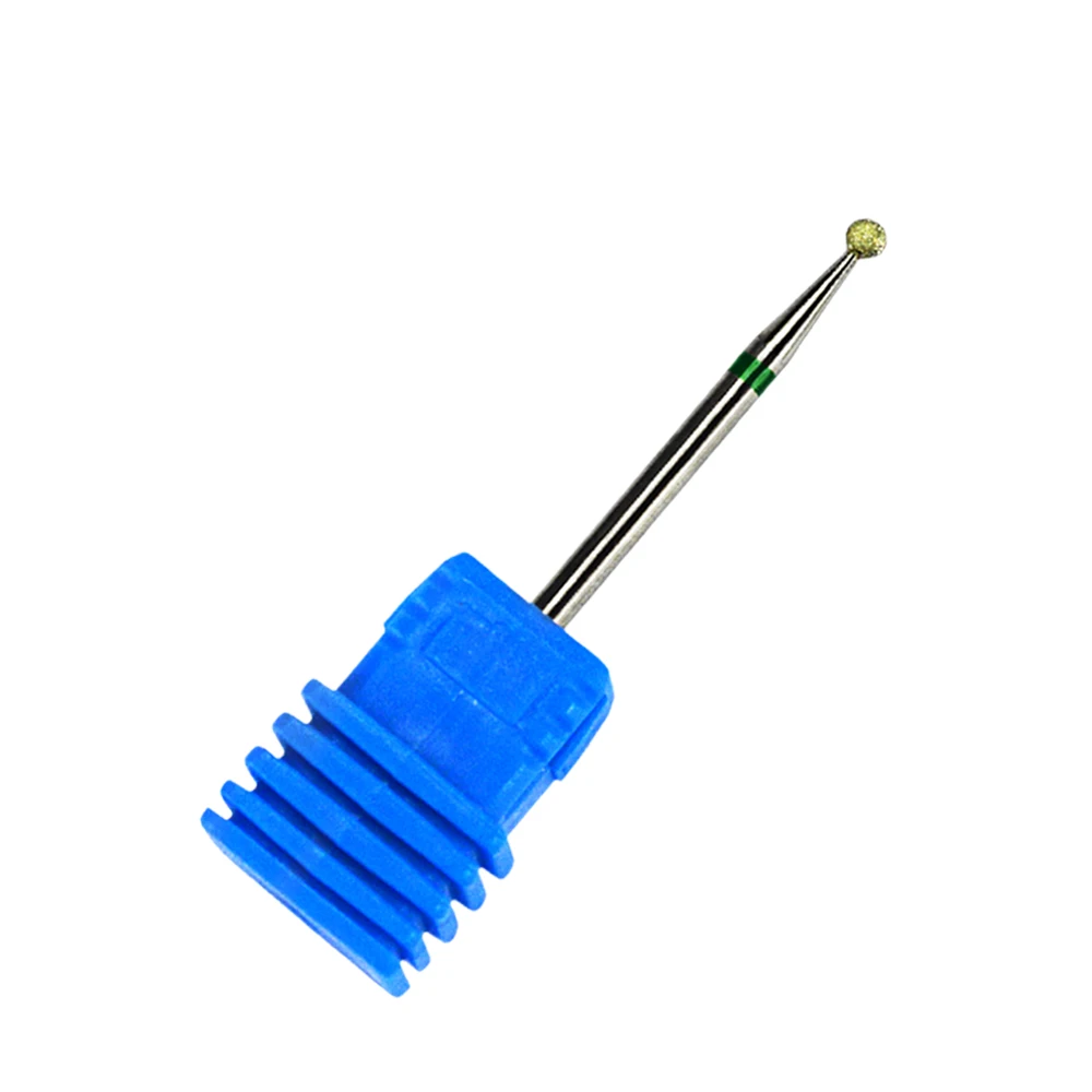 2 шт. алмазные сверла для ногтей в форме шара сверло очистки кутикулы аксессуары