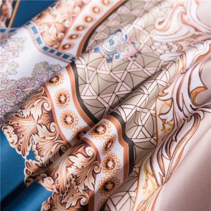 Классический стиль барокко 80S Египетский хлопок роскошный комплект постельного