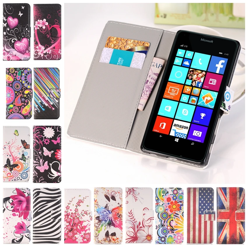 Чехол для телефона Microsoft Nokia Lumia N 535 930 640 540 950X 635 950 650 925 X флип подставка из
