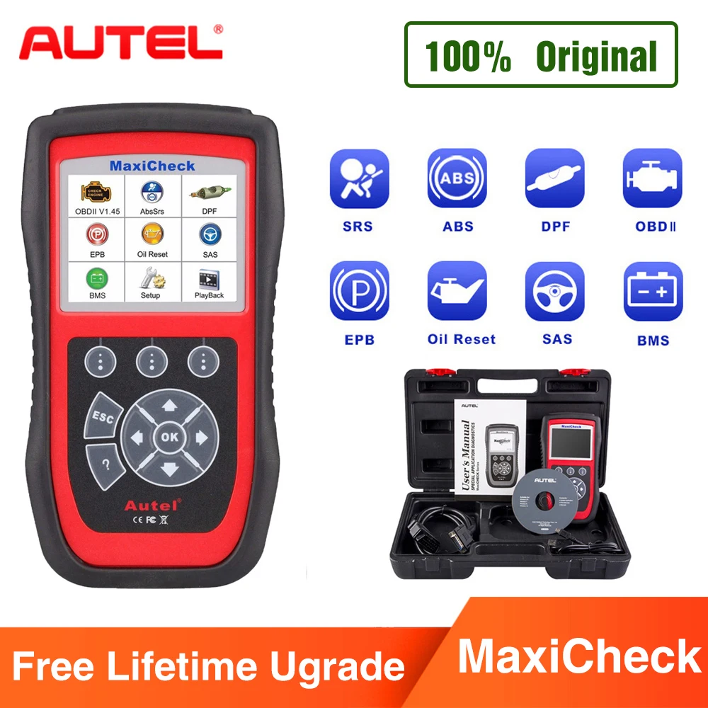 Autel MaxiCheck Pro OBD2 сканер автомобильной БД инструменты автомобиль сканирования автомобиля диагностический Tool pro OBD2 Авто сканер диагностический инструмент