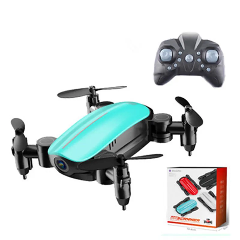 Мини Дрон T10 с камерой HD складной WiFi FPV RC Квадрокоптер без головы режим удержания