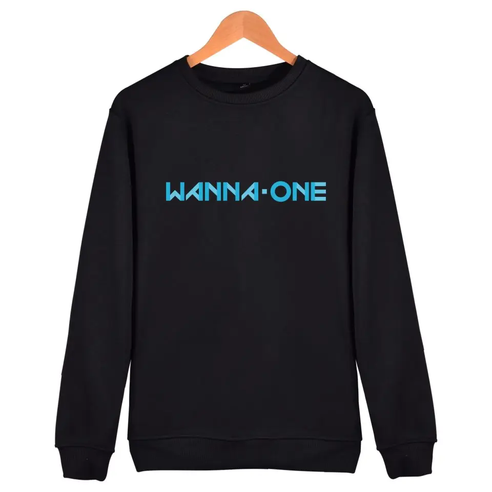 Новые корейские толстовки с капюшоном Kpop для мальчиков группы want ONE модная одежда