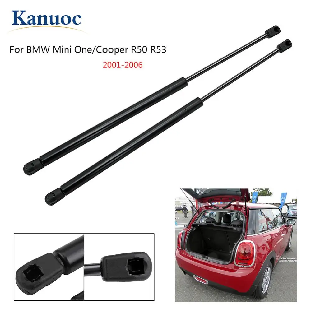 2 шт. газовые стойки для багажника BMW Mini One/Cooper R50 R53 2001 2002 2003 2004 2005 2006|Крепежные