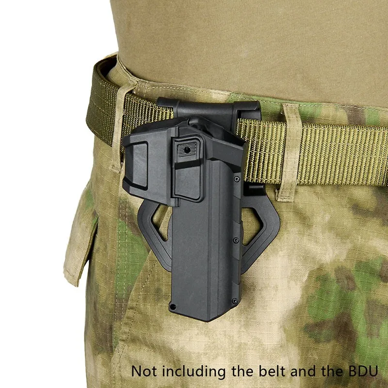 Тактическая кобура для пистолета Glock 17 18 22 23 Airsoft с фонарик лазерный подвижный