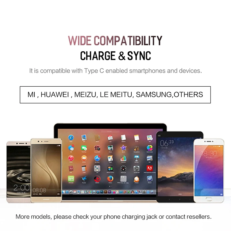 ROCK USB Type C кабель двойной L гибкий металлический 2.0A Быстрый зарядный для зарядное