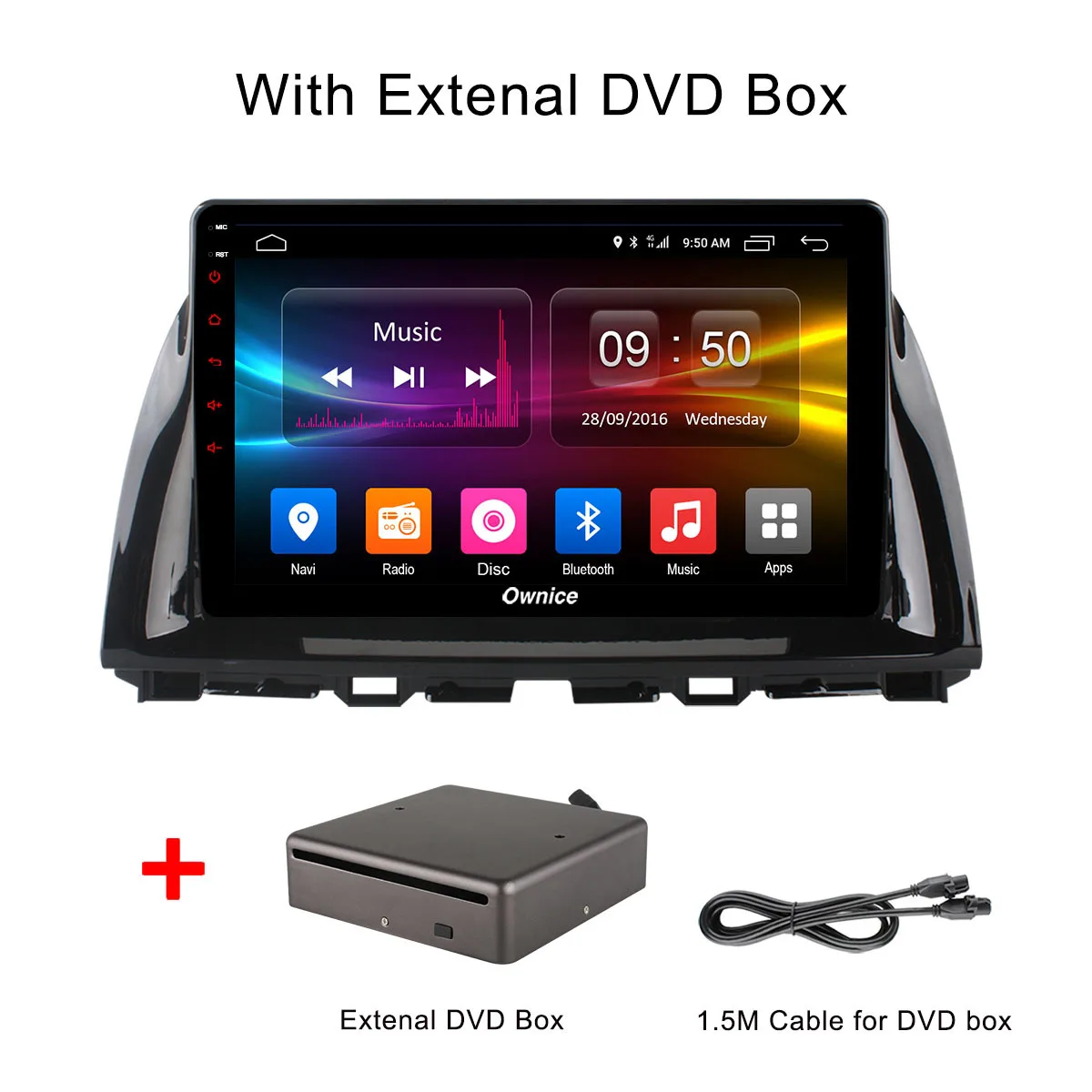 Ownice C500 + Octa core Android 6.0 автомобиля Радио GPS плеер для Mazda CX-5 2012 2013 2014 2015 2 ГБ