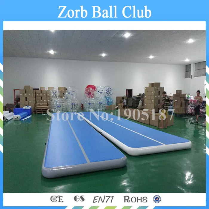 

Free Shipping 8x2x0.2m Swimming Pool Floating Mat Dock Inflatable Air Tumble Track For Sale Gymnastics Mats