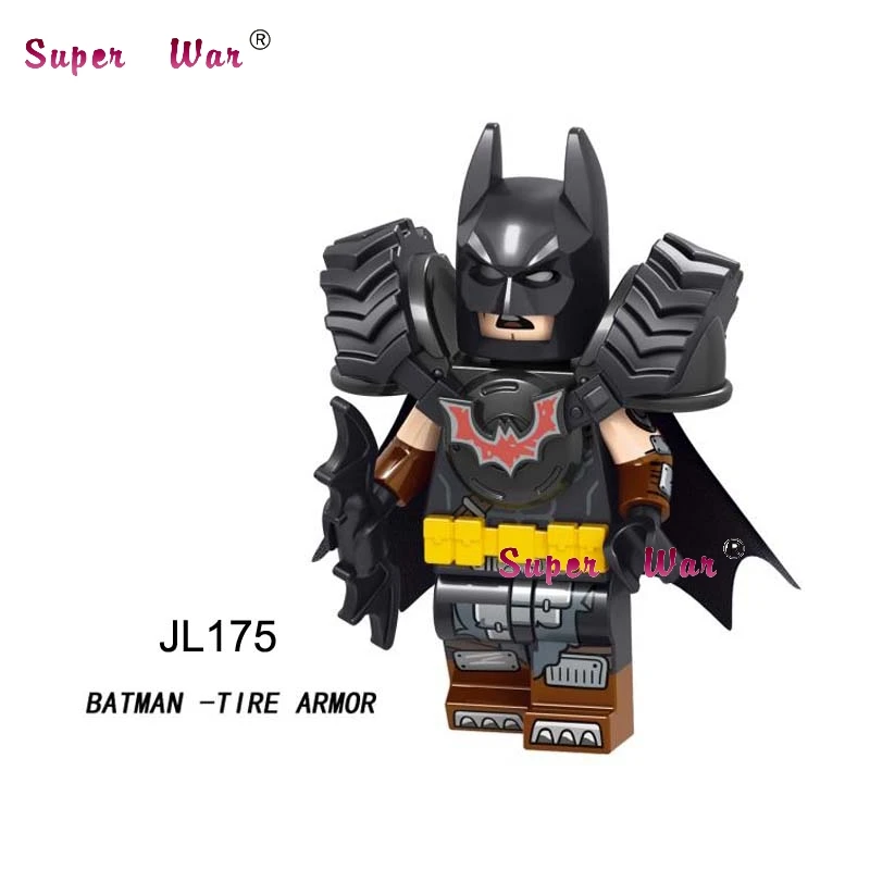 JL175 Один строительный конструктор из фильма 2 серии Emmet REX ultracatty Lucy batman Metalbeard сладкий хаос игрушки для детей - Цвет: JL175