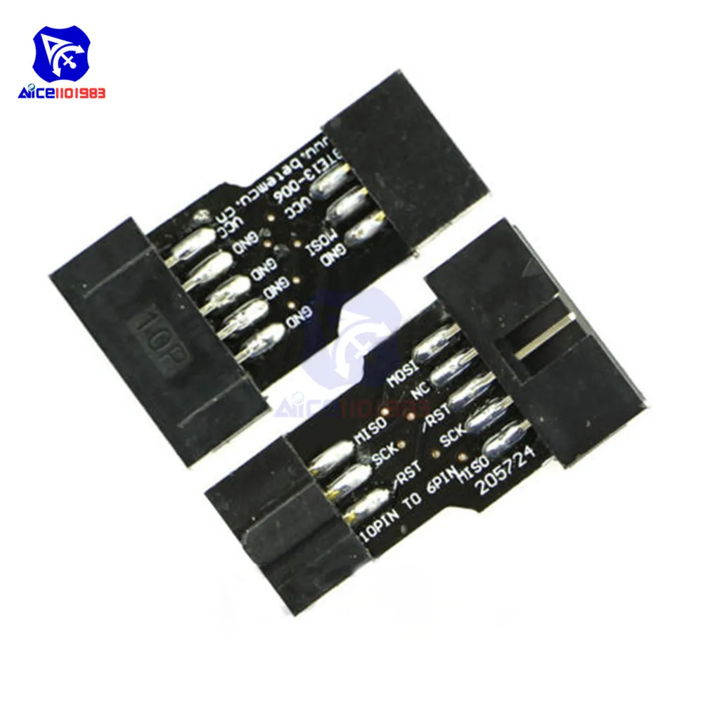 Стандартный 10-контактный интерфейс к 6-контактному интерфейсному адаптеру