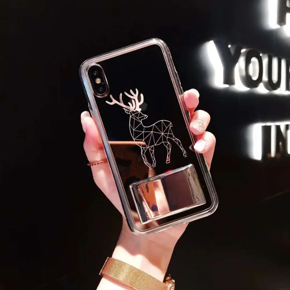 HOKEJ модный семицветный волшебный цветной чехол для iPhone X XS XR Max Hole мягкий ТПУ телефона 7 8 6 6s Plus