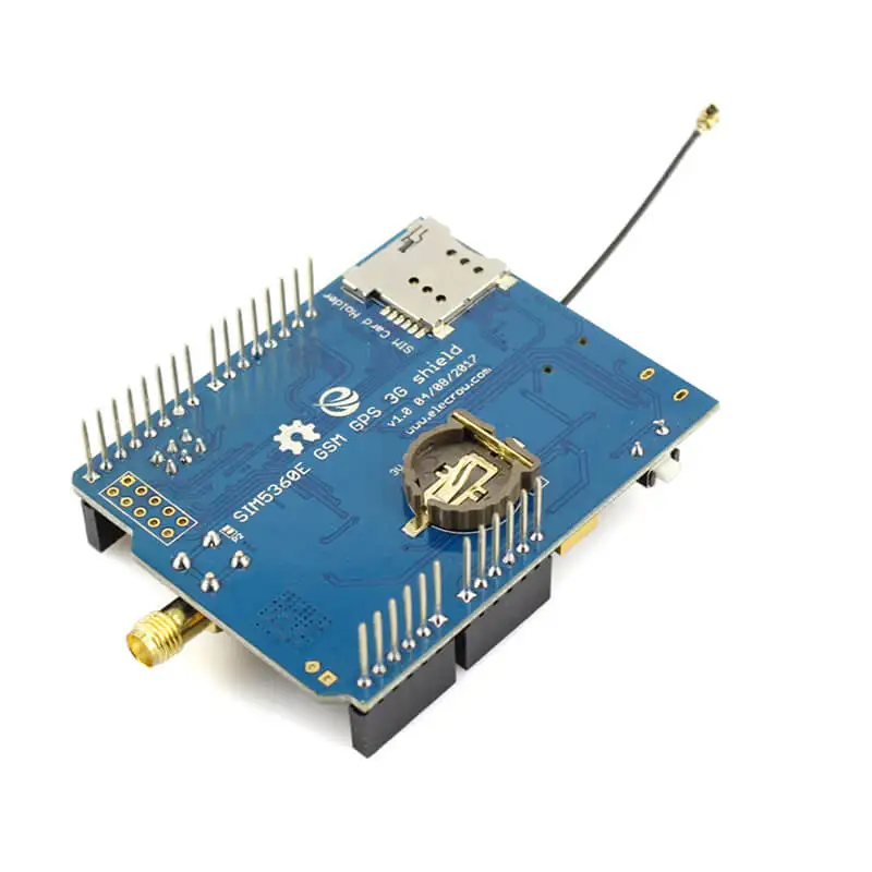 Elecrow GSM/GPRS/EDGE SIM5360E 3G экран для Arduino Uno Mega модуль A GPS Micro SIM карта сеть eCALL макетная