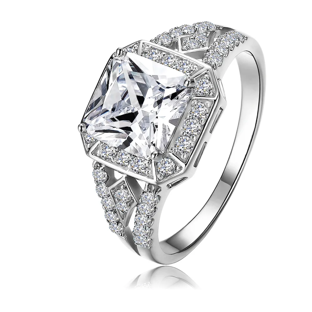 LZESHINE Прямая доставка Изысканный Золото/Серебро Цвет микро декор ясно AAA