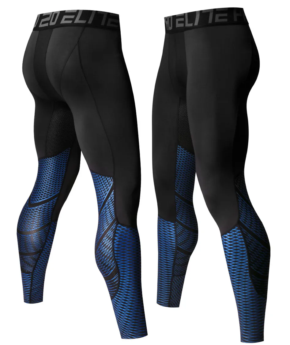 Men Compression MMA Rashguard Fitness Long Sleeves Shirts Base Layer Skin Tight Weight Lifting T Shirts Pants Set