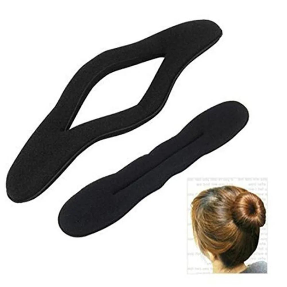 Волшебная твист губка Клип Пена пончик волос лента Кольцо для укладки булочка