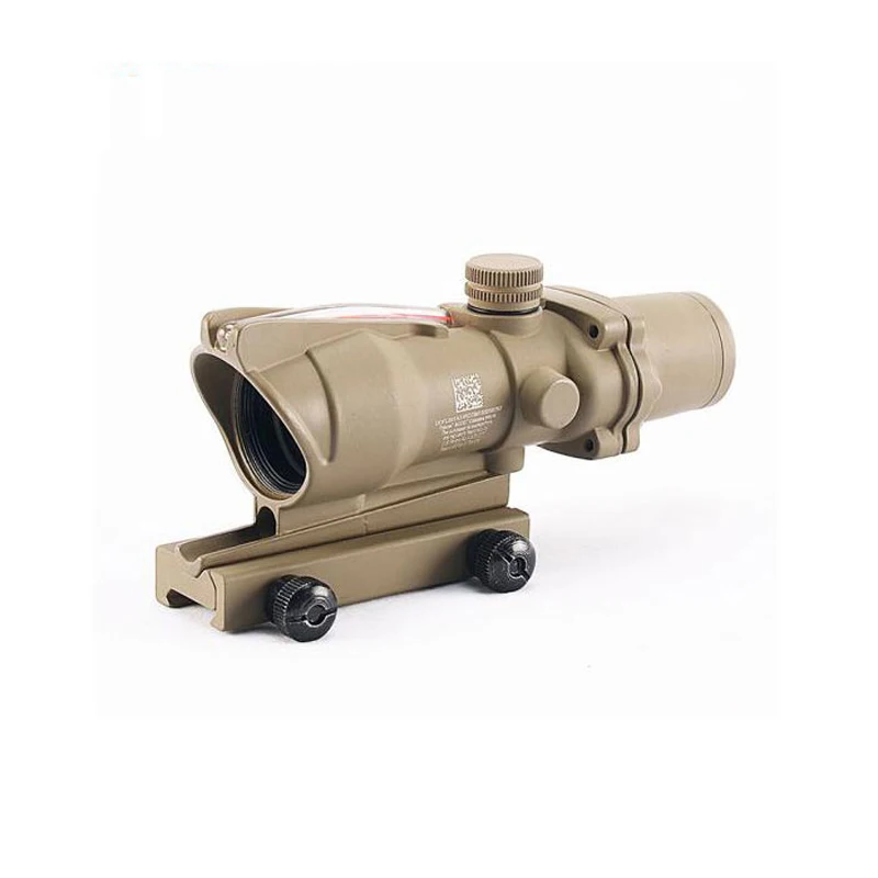 Оптический Лазерный Прицел ACOG 4X32 с красной точкой оптический прицел подсветкой