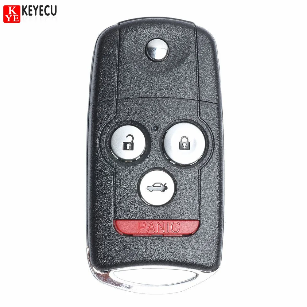 Новый запасной дистанционный ключ KEYECU 4 кнопки для Acura TL 2009 2014 TSX 2010 2013 ZDX FCC ID:MLBHLIK