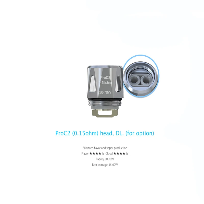 5 шт./лот оригинальная катушка Joyetech ProC1 S ProC2 ProC3 ProC4 Головка Катушки для ProCore Aries Tank и