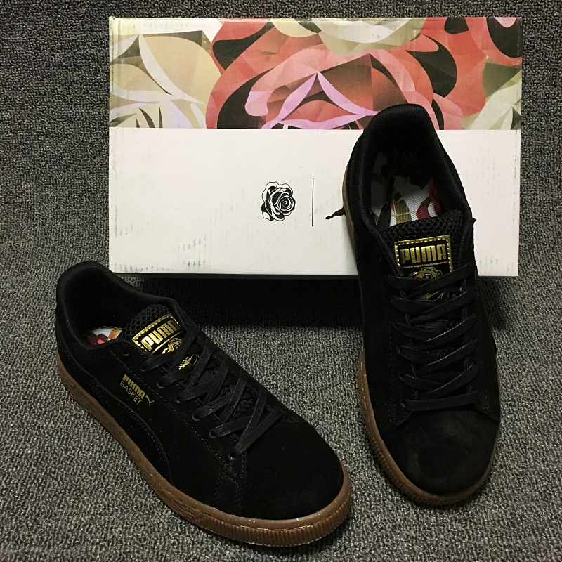 Обувь Puma бархатная обувь на толстой подошве платформе для мужчин и женщин
