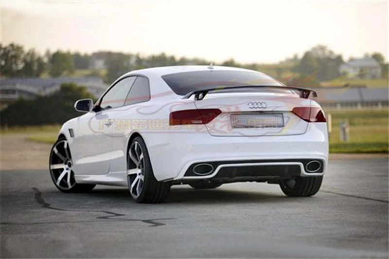 Спойлер из углеродного волокна для Audi TT A3 S3 A4 RS4 A5 S5 RS5 A6 S6 A7 S7 2009 2017