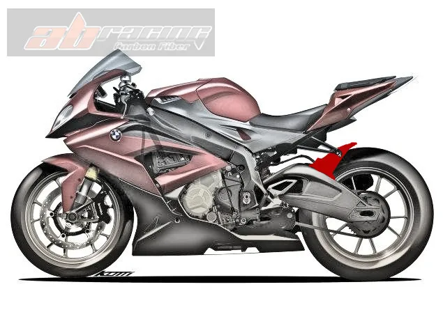 Задний громкоговоритель для BMW S1000RR HP4 2009 10 11 12 13 14 15 2016 2017 2018 S1000R 2014 полностью из