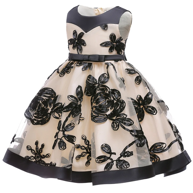 Easter Carnival Girls Party Princess Dress Kids Sequins Embroidered Formal Bridesmaid Wedding Birthday Christmas Ball Gown | Детская