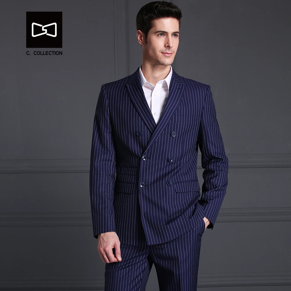 Заказ Для мужчин белых сверкающих костюм Slim fit Свадебный смокинг 2 шт. (куртка +