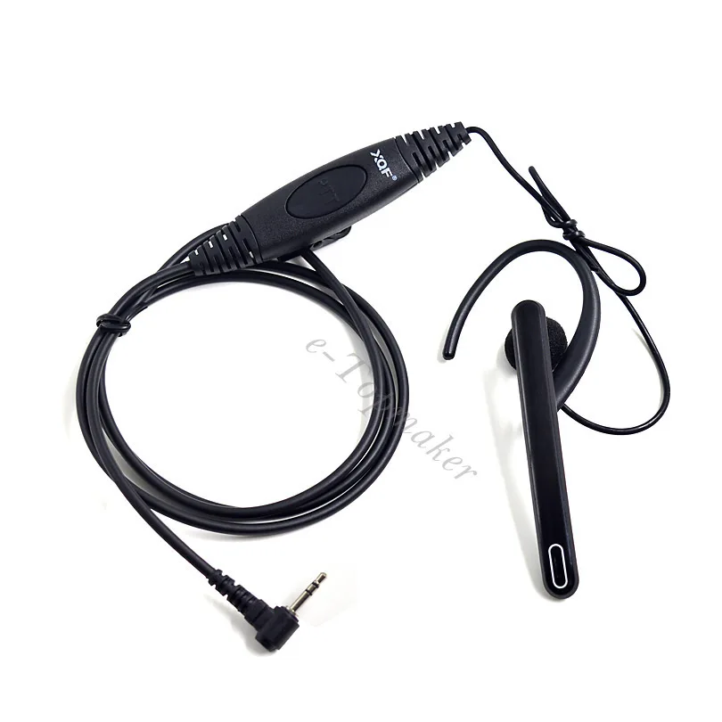 XQF ФБР клипса ушной микрофон гарнитура рация PTT для Motorola XTR446 MB140R MR350R MD200