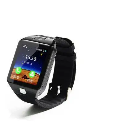 Детские наручные часы с защитой от потери сна, Bluetooth часы, 1,54 дюймов, сенсорный экран, Смарт-часы для IOS Android телефона - Цвет: Черный