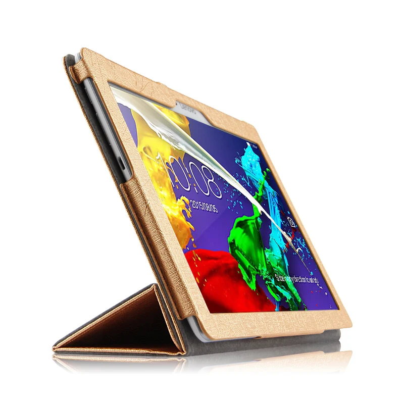 Чехол-подставка из искусственной кожи для планшетов Lenovo TAB 2 диагональ экрана 10 1