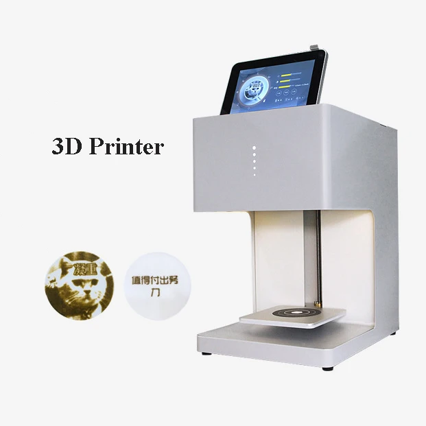3D принтер для кофе автоматический селфи с Wi Fi капучино шоколада чая