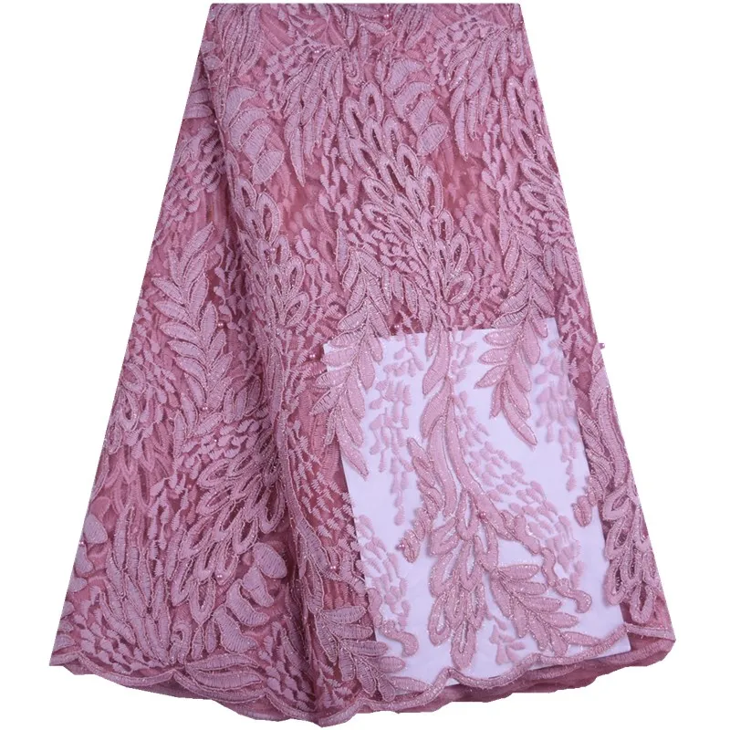 2019 новейшие нигерийские кружева ткани с камнями высококачественный тюль