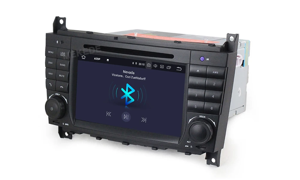 MEKEDE Android 9,0 Автомобильный gps Автомагнитола для Mercedes benzc-класс CLC W203 CLK W209 2004-2007 C200 C230 C220 C320 C350