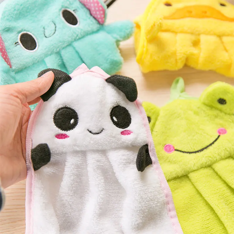 Полотенце для рук детской комнаты Детские банные полотенца мягкое плюшевое