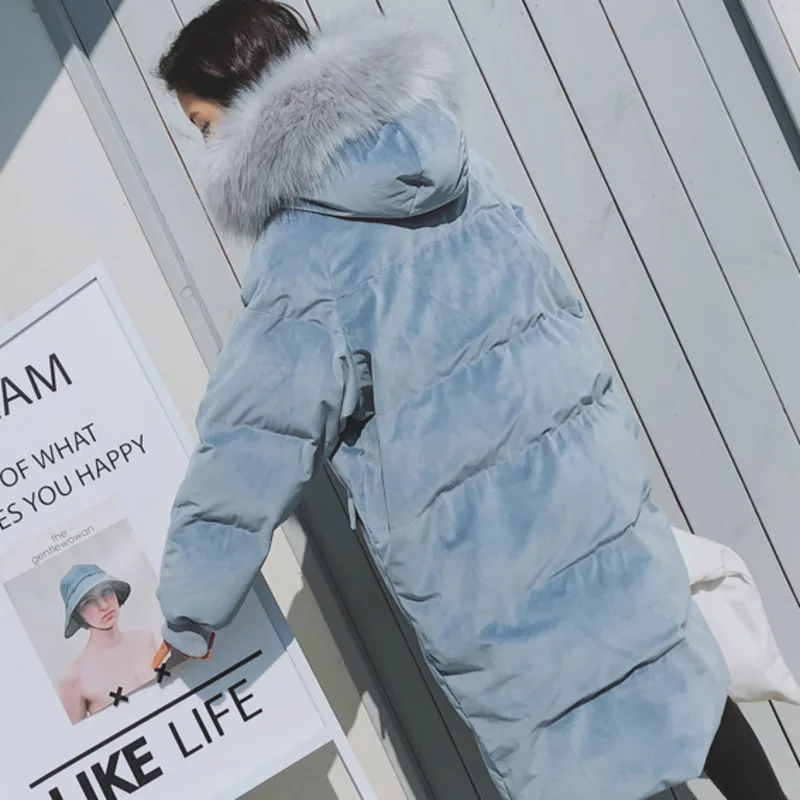 2018 золотые бархатные зимние пальто женская куртка для отдыха с капюшоном и