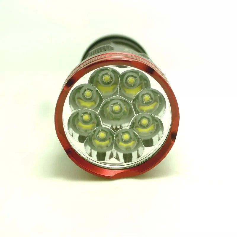 Светодиодный фонарь Tinhofire 15000 люмен 9T6 9 x CREE XM L T6 для кемпинга охоты лампа с