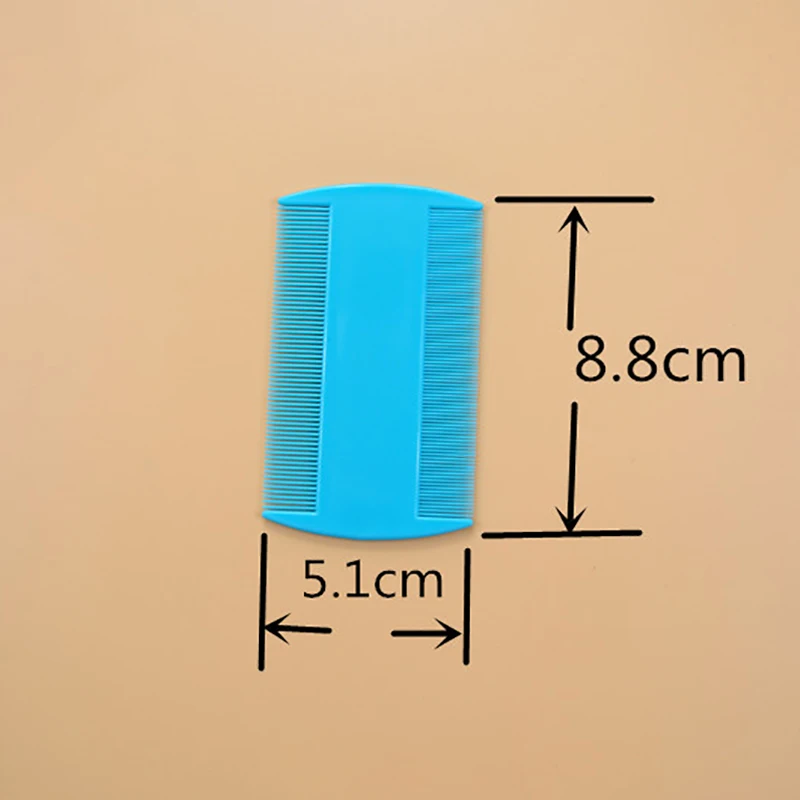 

Double Sided Head Lice Comb Protable Fine Tooth Head Lice Flea Nit Hair Combs for Styling Tools Hair Comb for Kids Pet Cat Dog