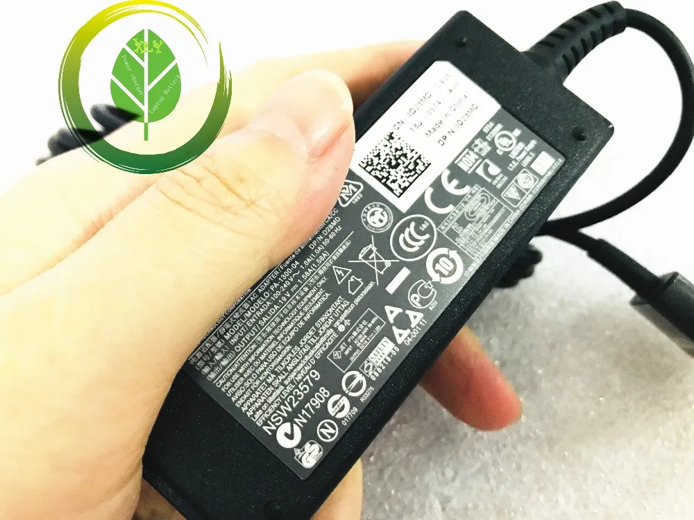 Зарядное устройство адаптер для ноутбука DELL Latitude 10 ST, ST2 ST2e планшет 19 V 1.58A PA-1300-04 Y55TK, D28MD, 331-4185, 450-17487, PA-1300-04