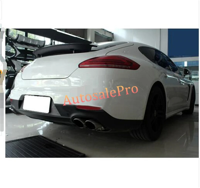 Для Porsche Panamera 970 нержавеющая Хвостовая труба задний глушитель наконечник 2 шт