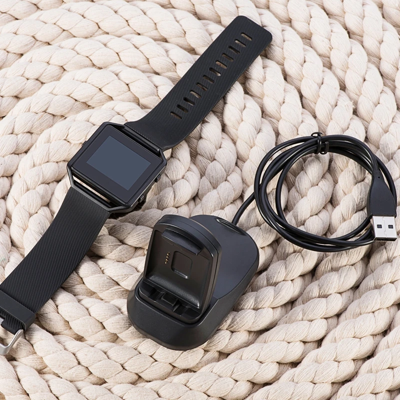 HANGRUI многофункциональное зарядное устройство для Fitbit Blaze Смарт-часы USB зарядка подставка для кабеля Зарядное устройство Док-станция 1 м длина провода