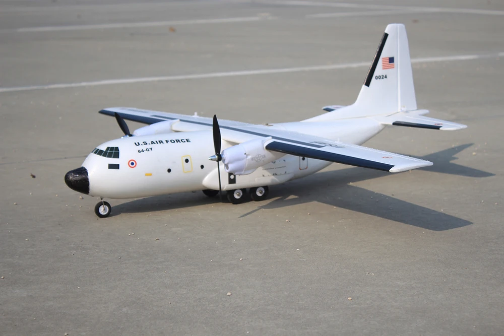 C 160 cargoтранс Твин Геркулес 1120 мм размах крыльев EPOS Warbird транспортный RC самолет