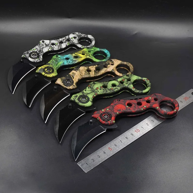 Складной нож karambit тактический CS go открытый кемпинг карманный для охоты выживания