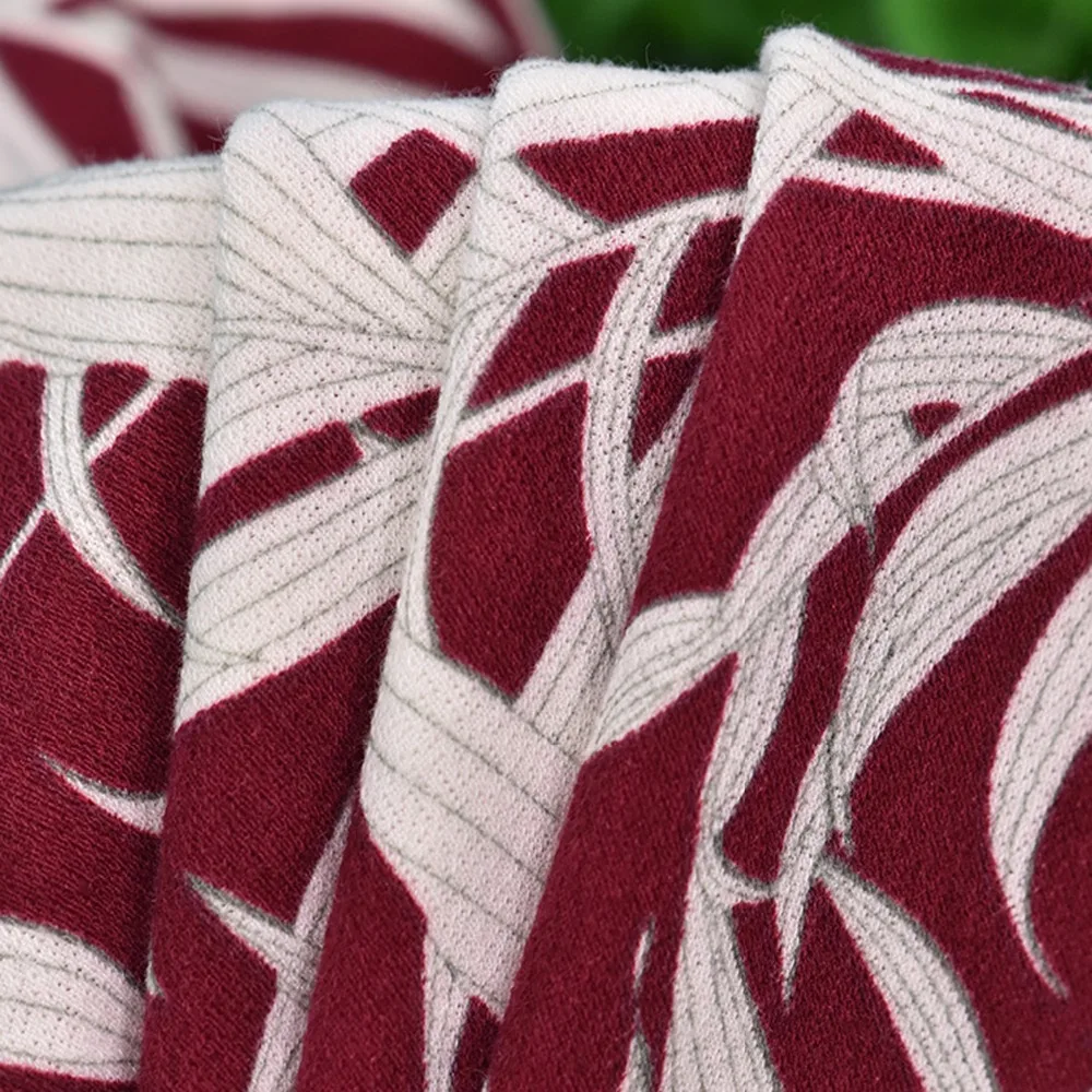 2018 модная одежда с принтом из матовой ткани шитая рубашка брюки платье юбка носки