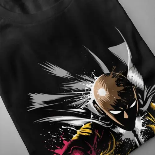 100% хлопок One Punch Man Футболка Лидер продаж футболка в стиле аниме 3D принтом
