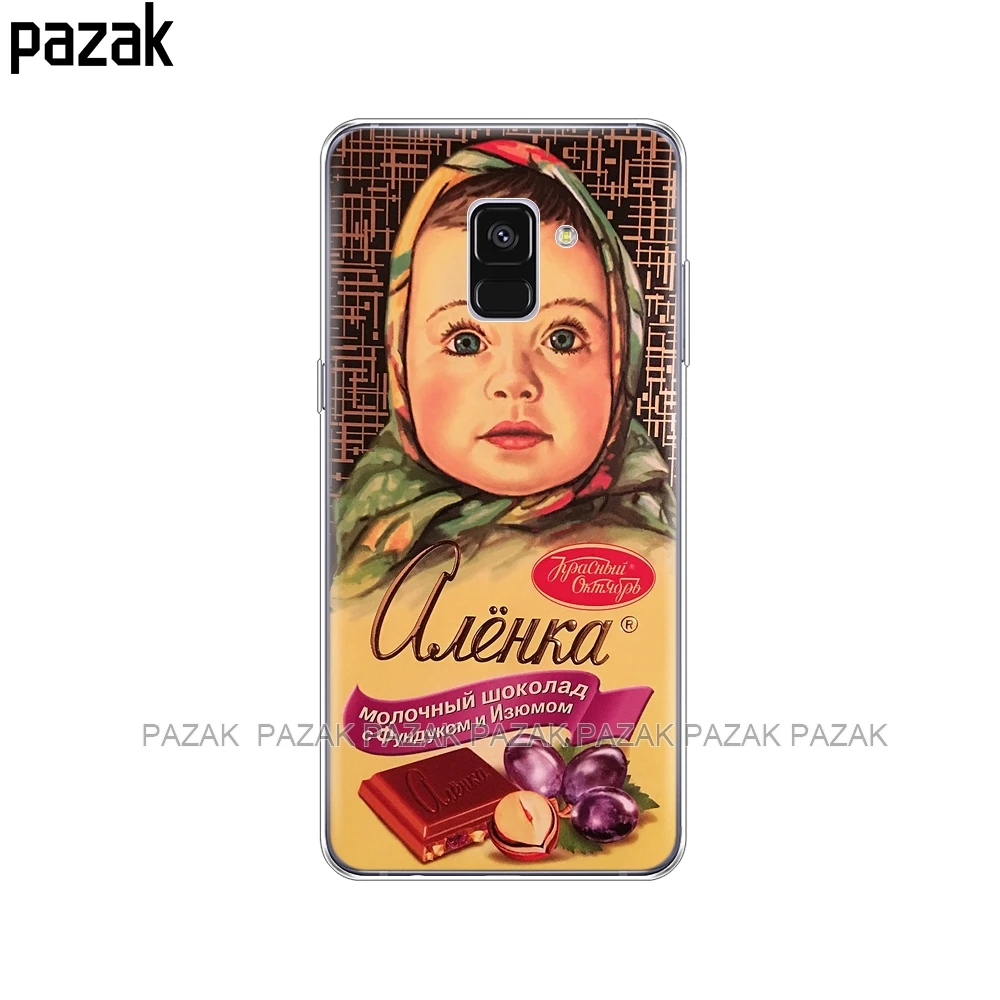 Силиконовый чехол для телефона samsung Galaxy A8 A530 A530F, силиконовый чехол для samsung A8 Plus A730 A730F, прозрачный чехол s - Цвет: 34256