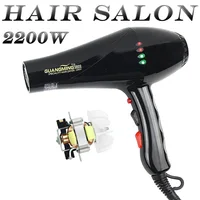 AC Motor Blow Dryer real power 2200W Professional Hair Dryer Hot And Cold Wind Hairdryer Styling Tools For salon Equipment