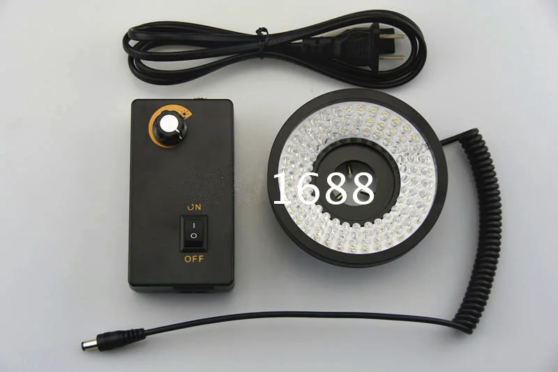 100*46mm LED Ring Light Angle of Inclination Adjustable Brightness Machine Vision Special Lighting Microscope Illumination | Освещение