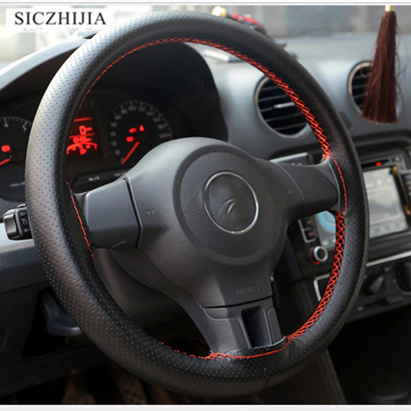 Оплетка рулевого колеса из мягкой кожи с нитью для Opel Astra VAUXHALL MOKKA Zafira Insignia Vectra