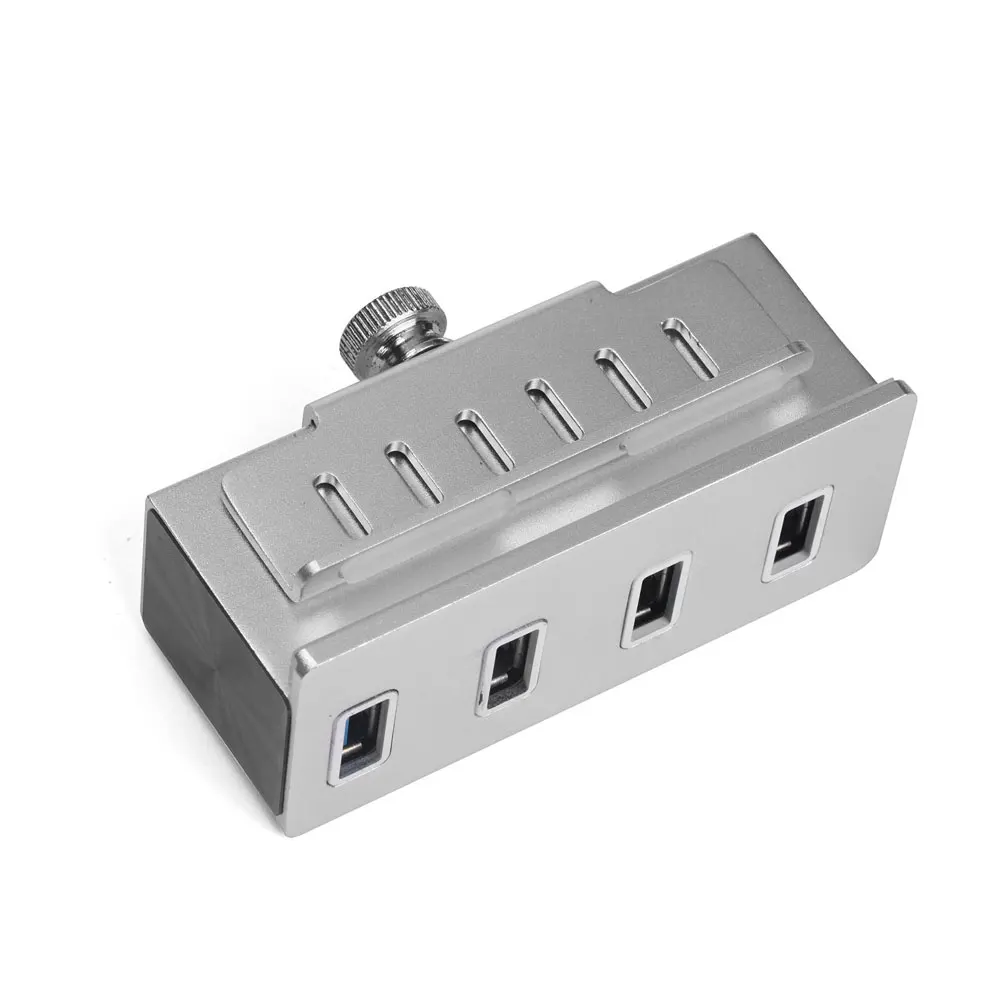 4 портовый концентратор USB 3 0 Leadzoe портативный данных Для iMac Pro MacBook Air Mac Mini/Pro Surface