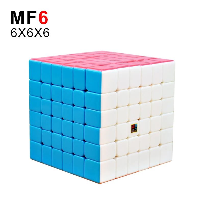 

Moyu MF6 Cubing Classroom 6x6x6 Magic Cube Stickerless Professional Puzzle Speed Cubes Educational Toys For Kids mofangjiaoshi